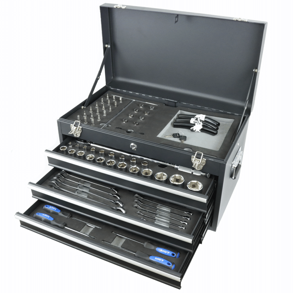 Caisse à outils MCT spéciale moto 83 éléments