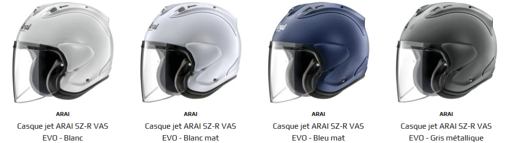 Casque jet ARAI