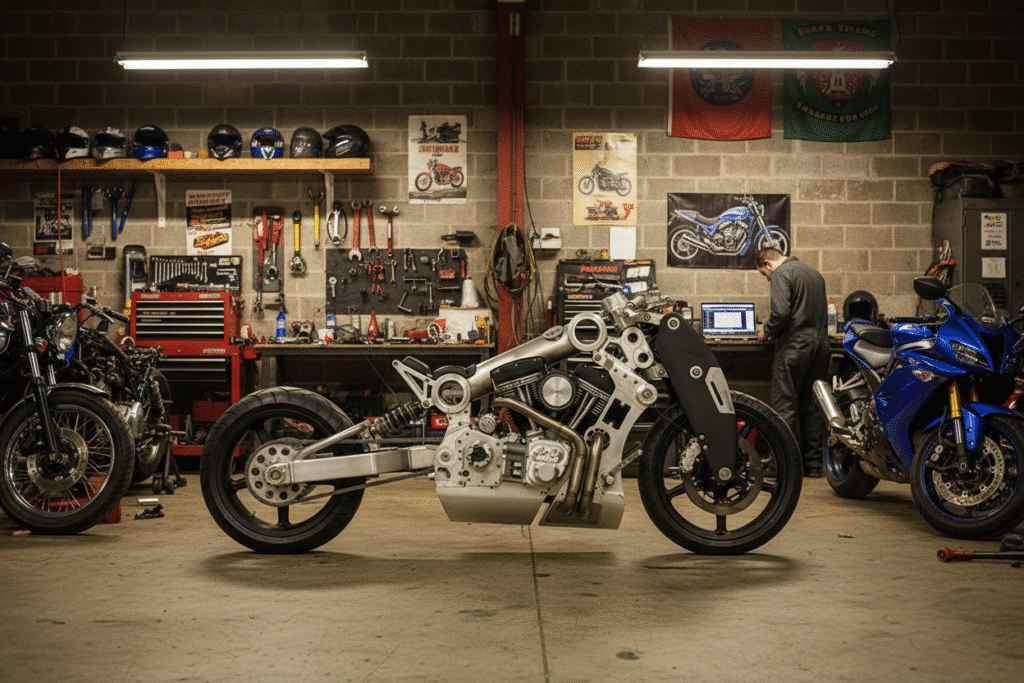 Neiman Marcus limited edition Fighter motorcycle