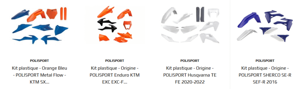 Kits plastiques